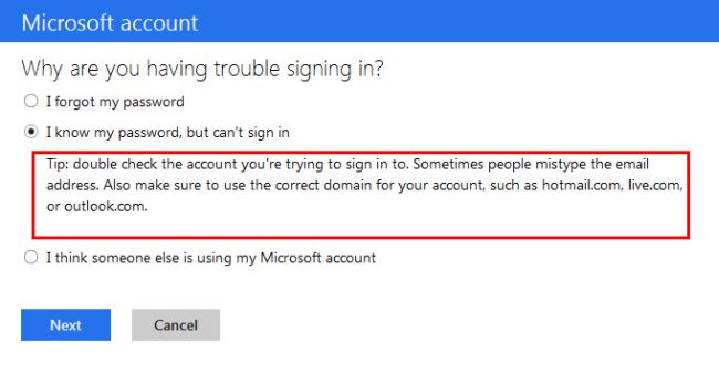 Tip to recheck your credentials